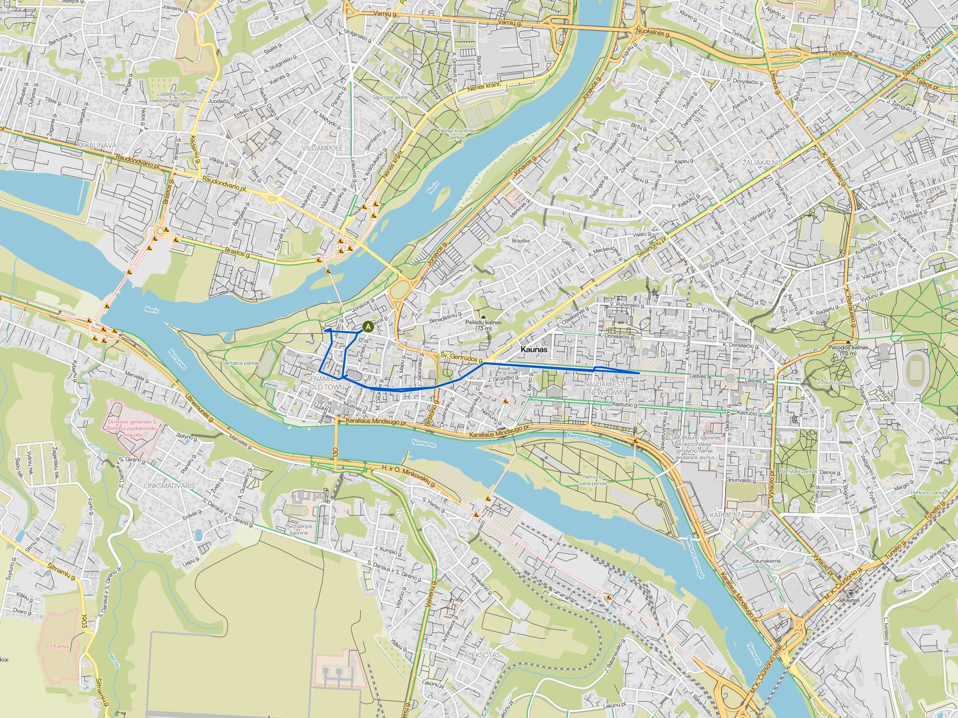 Easy hikes and walks in Kaunas County | Komoot